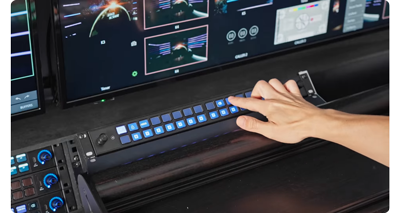 person inputting authentication code on Stream Deck Studio