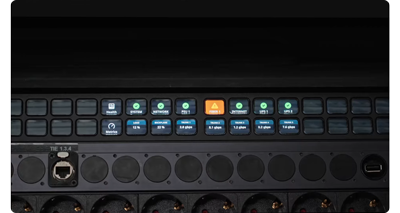 Elgato Stream Deck Studio with highlighted button showing issue with  fiber connection