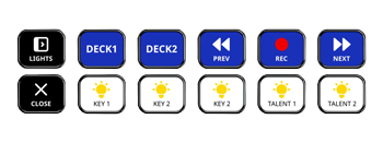 image of stream deck buttons and popover control options