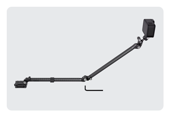 GoPro Boom locked into posistion