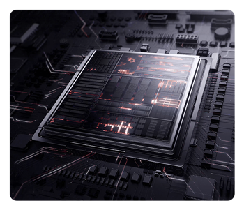 close up illustration of the hdmi transmitter and receiver cpu