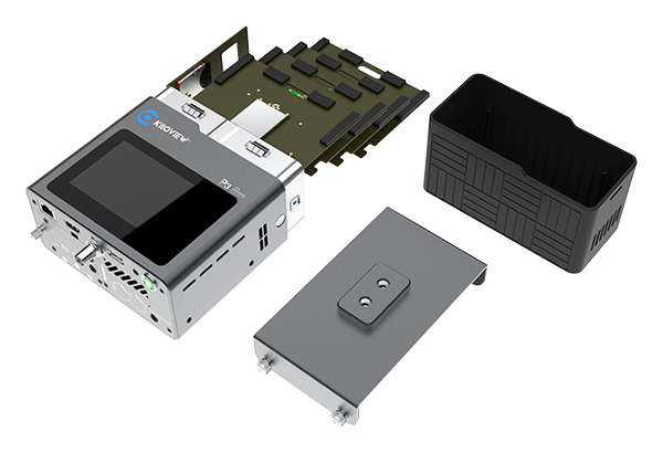 breqakdown of the streaming encoder modular design