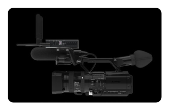streaming encoder mounted to a camera