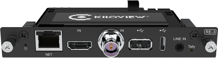 Kiloview RE-3 Dual-channel 4K Rackmount Encoding Card