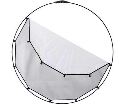 Manfrotto HaloCompact Plus Reflector 98cm (38'') Silver/White