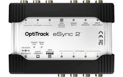 OptiTrack eSync 2 Sync and TimeCode for motion capture data