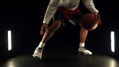 sample footage of a basketball player taken with the optitrack prime color motion capture camera