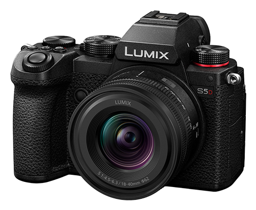 Panasonic Lumix S5D Hybrid Full-Frame Mirrorless Camera With 18-40mm Lens