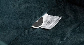 close up of the pgytech onemo 2 camera backpack airtag pocket