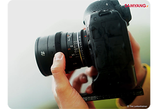 Samyang VDSLR MK2 135mm T2.2 Prime telephoto Cine Lens Canon EF Mount