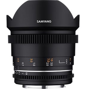Samyang VDSLR MK2 14mm T3.1 Prime Cine Lens Canon EF Mount