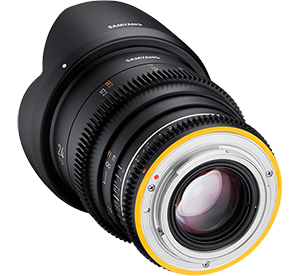 Samyang VDSLR MK2 35mm T1.5 Prime Cine Lens Canon EF Mount