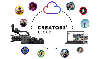 Sony Creators Cloud logo 