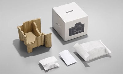 sony zv e1 vlog camera packaging