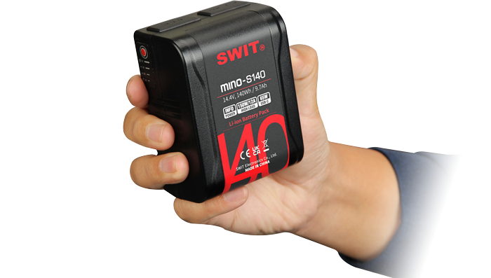 SWIT MINO-S140 140Wh Pocket V-Mount Battery
