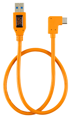 TetherTools TetherPro USB 3.0 Type-A to USB-C Right Angle Adapter Cable