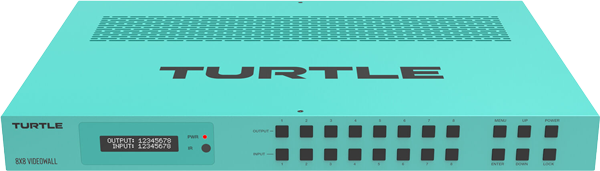 Turtle AV 8X8 Video Wall