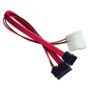 Akasas 20cm SATA to SATA Adapter Cable : image 1