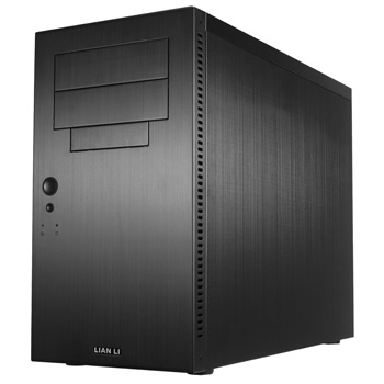 Lian Li PC-A05NB, Black, Aluminium Mini Tower Case, w/o PSU
