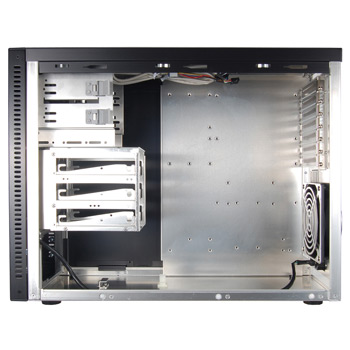 Lian Li PC-A05NB, Black, Aluminium Mini Tower Case, w/o PSU : image 3