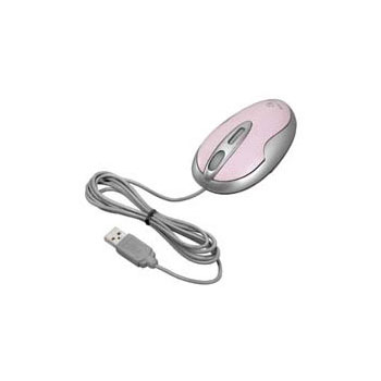Targus AMU31EU Silver/Pink Notebook Mouse USB 3 Button : image 1