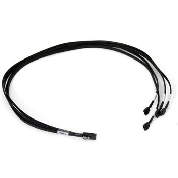 HighPoint 1m Internal Mini-SAS to 4 x SATA Cable : image 1