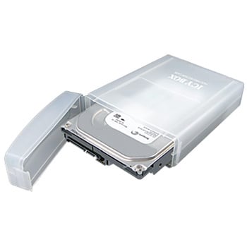 Icy Box 3.5" Hard Drive Protection box Anti-Shock, Dust free, Stackable : image 1