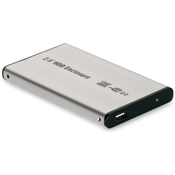 Dynamode 2.5" Hard Drive SATA to USB2.0 Caddy - Silver : image 1