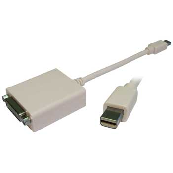 Mini Display Port 1.1a to DVI Adaptor Cable (Apple Compatible) : image 1