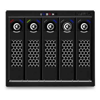 ICY BOX 5x 3.5" SATA/SAS HDD Backplane into 3x 5.25" Bays : image 1