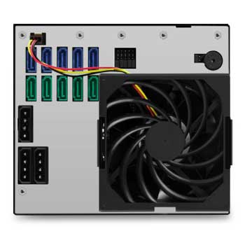 ICY BOX 5x 3.5" SATA/SAS HDD Backplane into 3x 5.25" Bays : image 2