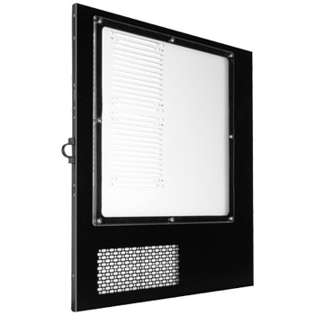 Sharkoon Rebel 12 Window Kit / Side Panel black inc Brackets for 2x Fans