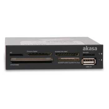 Akasa 3.5" Black Internal Multi Memory Card Reader : image 1