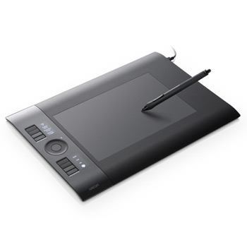 液タブ・ペンタブ WACOM intuos4 PTK-640/K0 MEDIUM Wacom Intuos4 Medium Graphic Tablet LN27938 - PTK-640-EN | SCAN UK