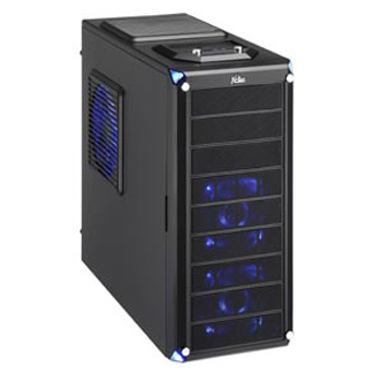 Xclio / Meridian Technology Nighthawk Extreme Black Mid Tower Computer Case