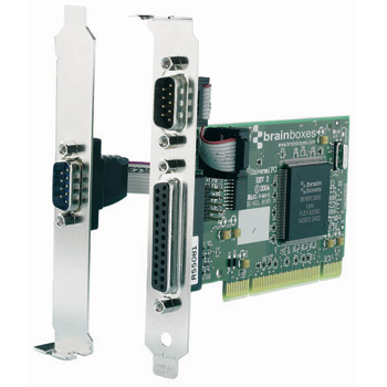 Brainboxes UC-475 Universal PCI 1 x RS232 Serial + 1 x LPT Card : image 1