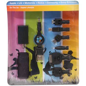 Reload Retractable USB Multi-Mobile & iPOD Charger Apple Certified Quality : image 1