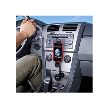 Belkin F8Z441eaB iPod/iPhone/ChargerCradle + TuneBase FM Transmitter & Hands-free Calling +More *Last unit in stock : image 2