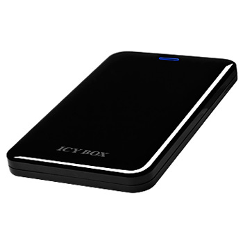 Icy Box IB-223STU-B-SSD32G Black External enclosure for 2.5" SATA Inc 32GB SSD & Smart Software : image 1