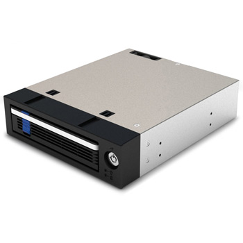 5.25 inch front bay hotswap caddy bay for 3.5 inch HDD from ICY DOCK MB876SK-B : image 1