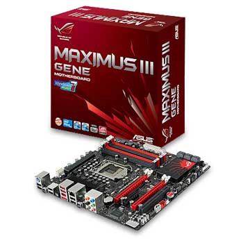 ASUS Maximus III GENE Intel P55 Express 1156 Motherboard : image 3