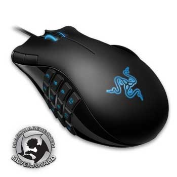 In Game Addon Support For World Of Warcraft and Warhammer OnlineRazer Naga MMO Gaming Mouse