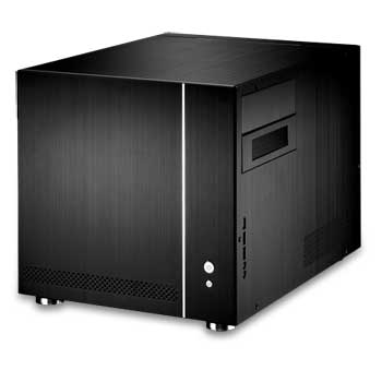 Lian Li PC-V351B, Black Aluminum Cube Mini ITX Case w/o PSU : image 1