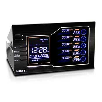 NZXT entry LX Fan Large Dual 5.25" Bay LCD Fan Controller : image 1