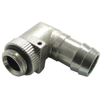Scan 63179 1/4" BSPP Rotary - 3/8" 90 Degree Hose Tail