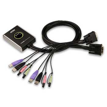 Aten CS682 2 Port USB DVI KVM Switch : image 1