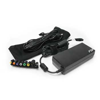FSP NB90 Universal (8xTip) Laptop 18V~20Vdc Switchable PSU 87% Eff' Green : image 1