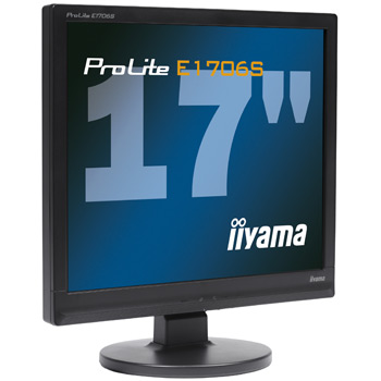 iiyama 17" Monitor Black 1280x1024 with DVI/VGA 5ms Speakers : image 1