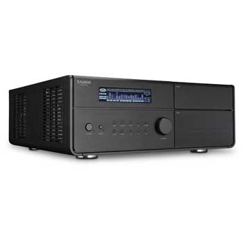Zalman HD503 Home Theatre PC Case, Black Desktop with DFSTN LCD & Remote : image 1