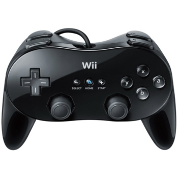 Nintendo Classic Controller (Joypad) for Nintendo Wii, Black : image 1